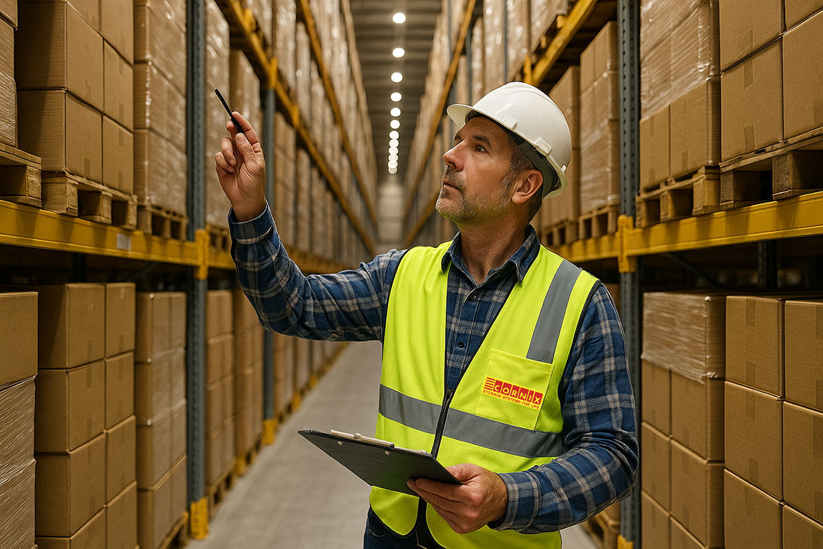 Image publication article inspection rack à palettes